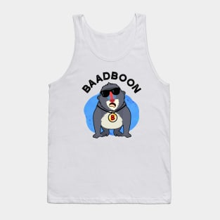 Baadboon Funny Bad Baboon Pun Tank Top